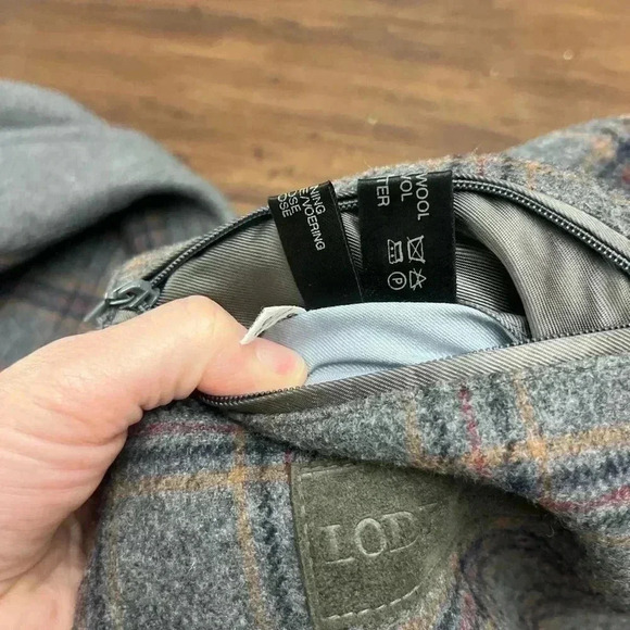 Lodenfrey Men’s Gray Wool Jacket Size 26 Made In Germany - Picture 9 of 11